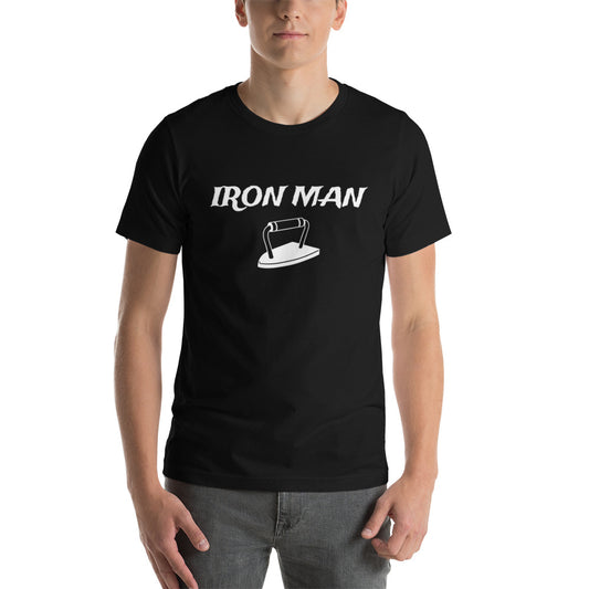 Ironing man