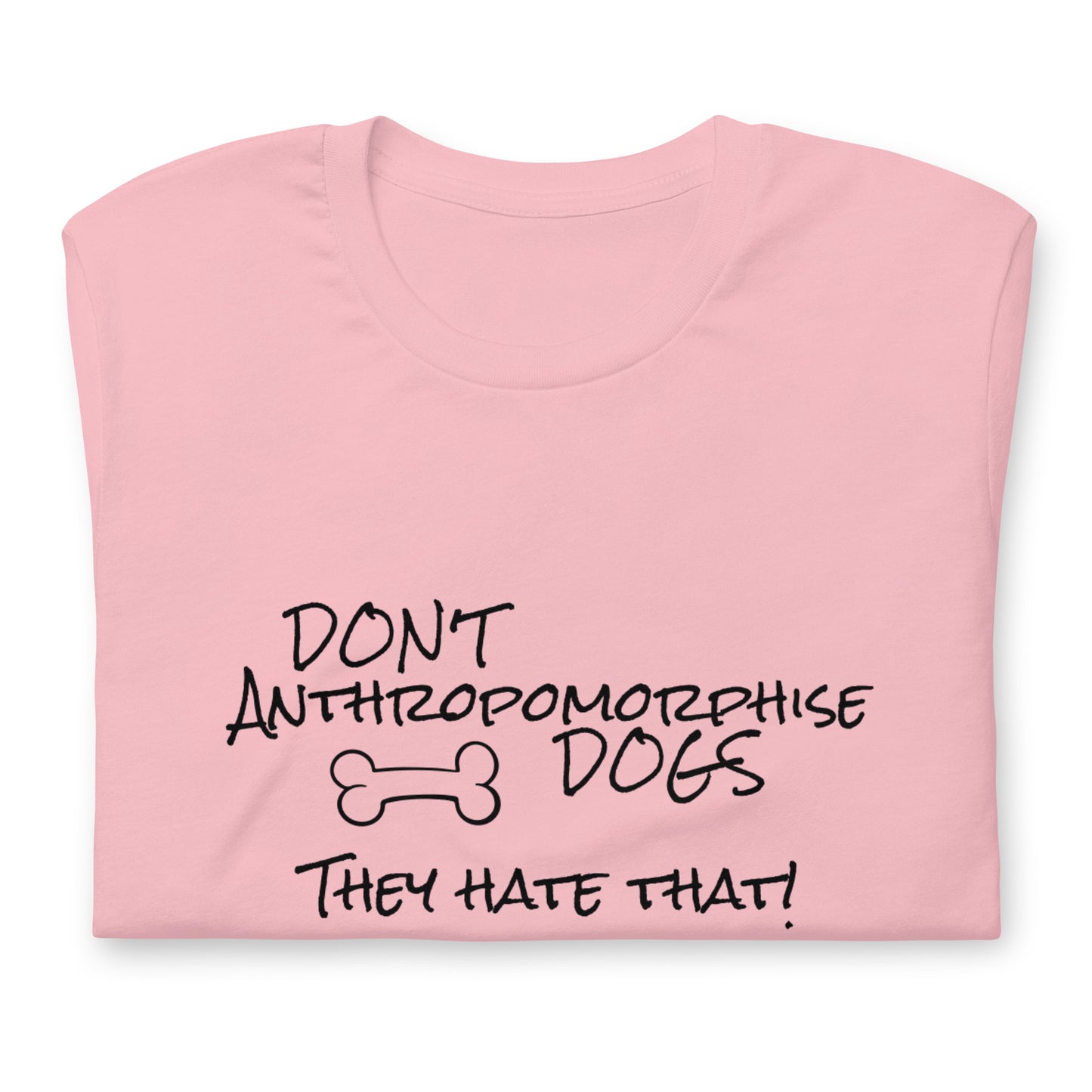 Don't anthropomorphise dogs